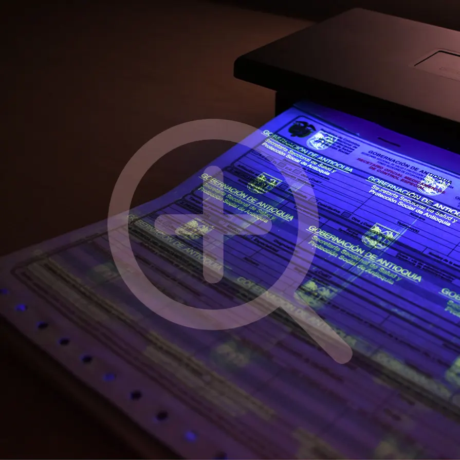 Papel de seguridad 08