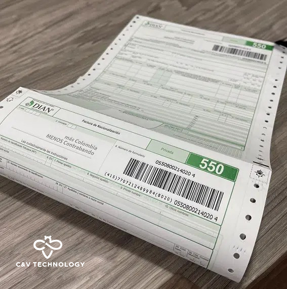 Formas continuas dian